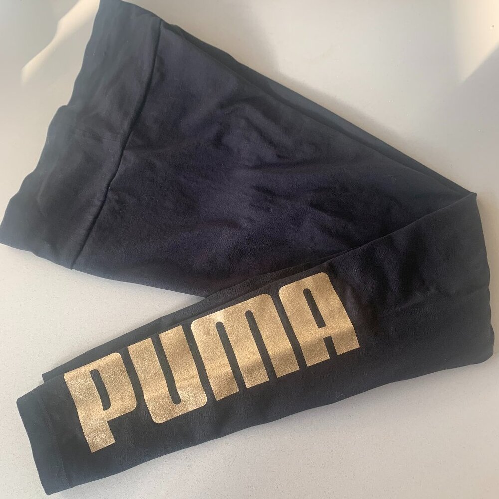 Puma black leggings size XS